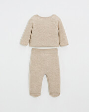 Merino wool set Color Beige  Natalys