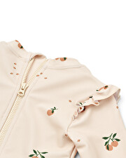 Sleeved swimsuit Sille peaches  Liewood