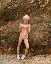 Beach sandals Misty lilac color  Liewood