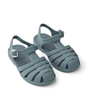 Beach sandals Whale blue color  Liewood