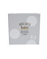 Candy bunny soft toy Taupe color  Doudou et Compagnie
