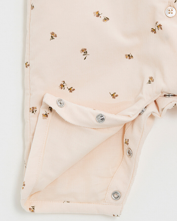 Long printed jumpsuit Semi-flower print Natalys