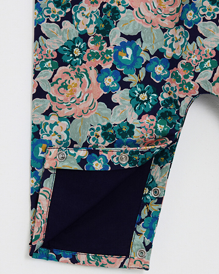 Printed jumpsuit Large flower print  Natalys