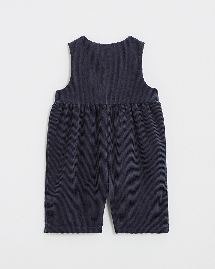 Velvet jumpsuit Night blue color  Natalys