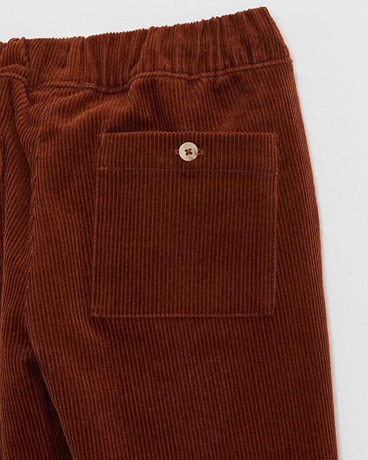 Corduroy pants Brick color  Natalys