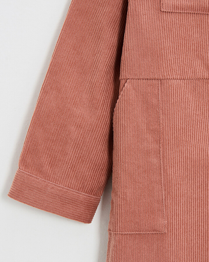 Velvet jumpsuit Begonia pink colors Natalys