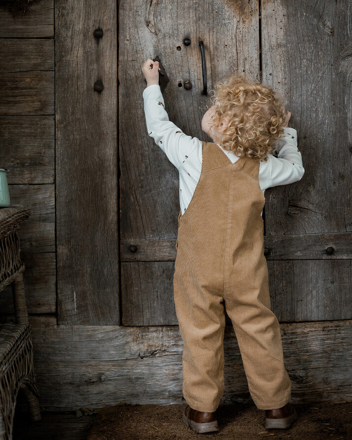 Corduroy overalls Caramel color  Natalys