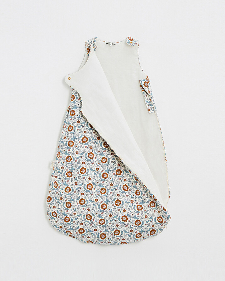 Printed sleeping bag Folk flower print  Natalys