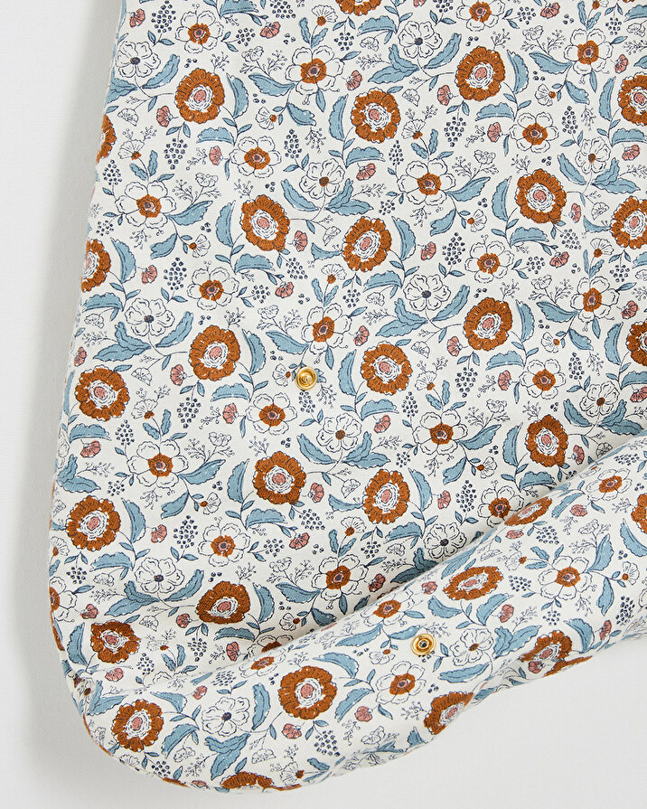Printed sleeping bag Folk flower print  Natalys