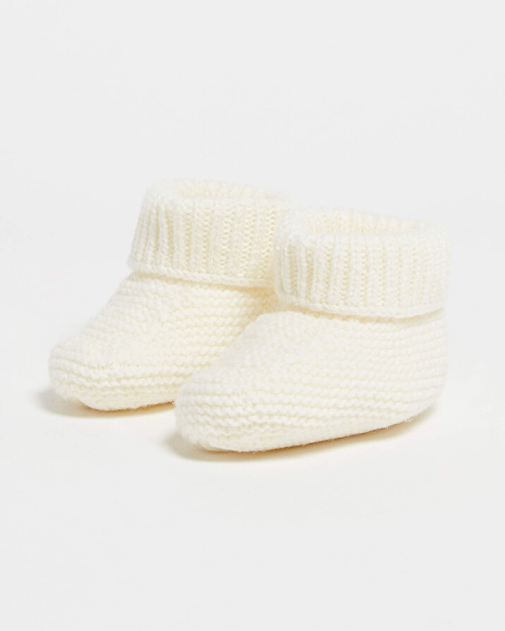 Merino wool slippers Ecru color Natalys