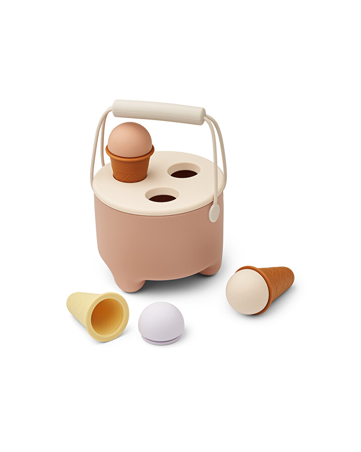 Built-in toy Fleur ice cream pink color  Liewood