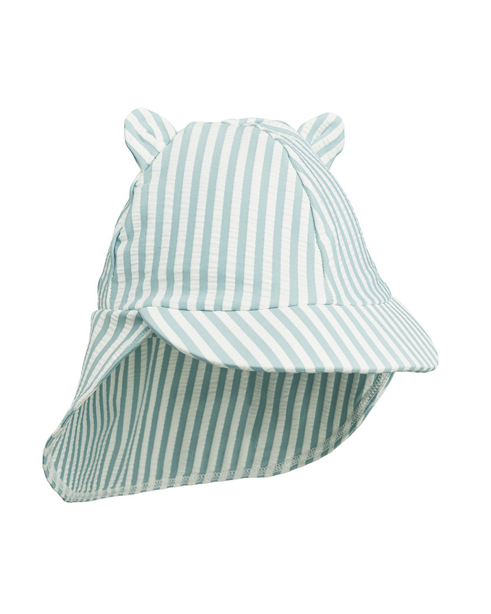 Senia anti-UV bath hat Striped Blue color  Liewood