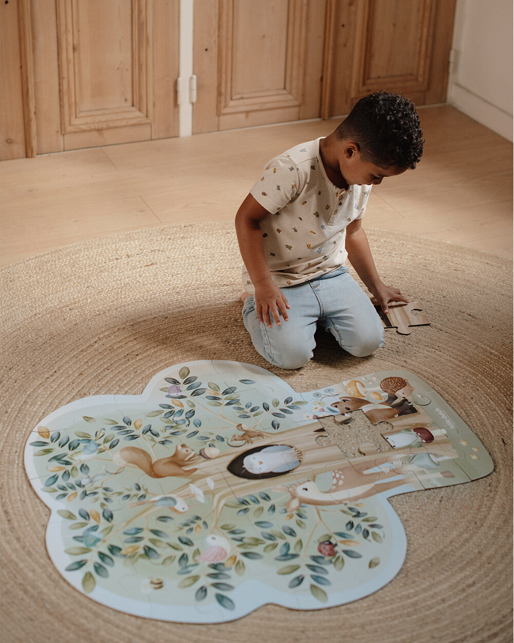 Floor puzzle Forest Friends  Little Dutch