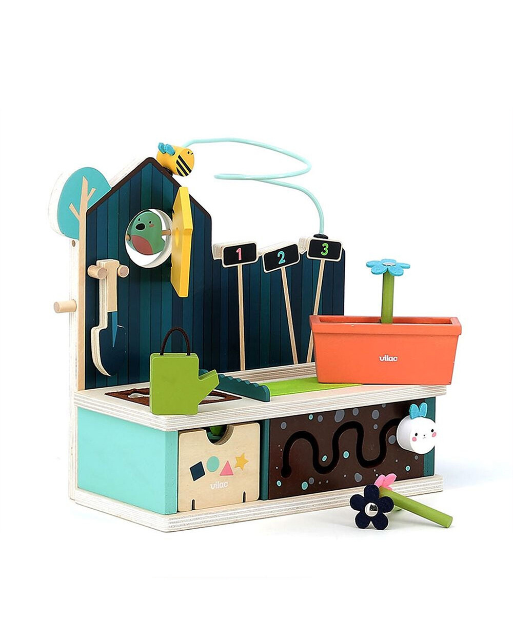 Multi-activity play garden Wooden Vilac