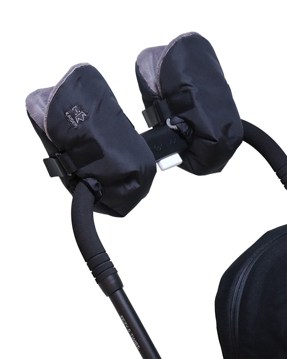 Kiwa stroller gloves Black color Kaiser