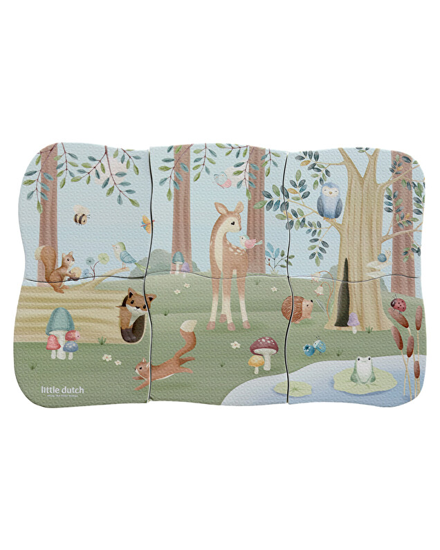 Bath puzzle Forest Friends  Little Dutch