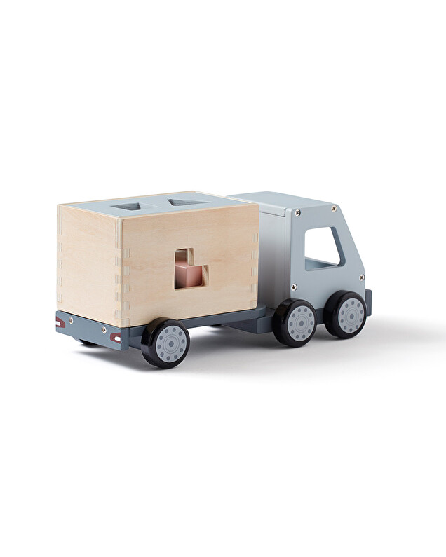 Wooden sorter truck Multicolored color  Kid's concept