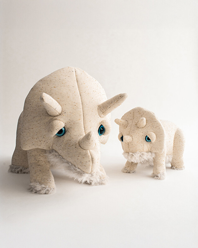 Trino soft toy 64 cm Ivory color  Bigstuffed