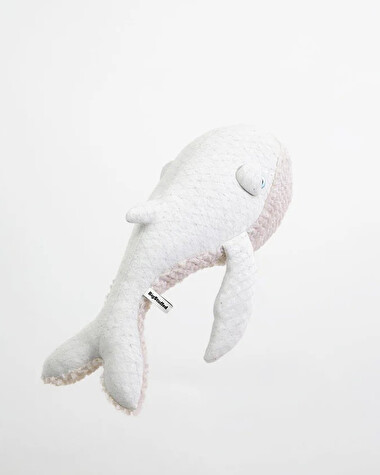 Whale soft toy 56 cm Albino color  Bigstuffed