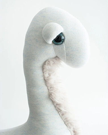 Dinosaur soft toy 60 cm Ice color  Bigstuffed