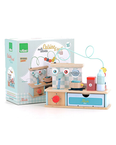 Multi-activity learning kitchen Wooden  Vilac
