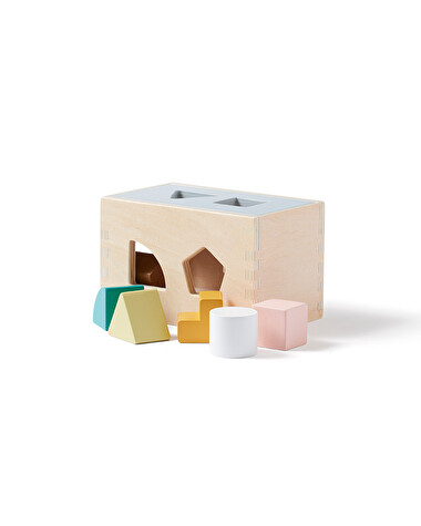 Wooden sorter truck Multicolored color  Kid's concept