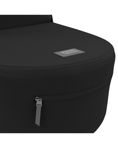 MIOS pushchair carrycot pack with rosegold frame Deep black color  Cybex