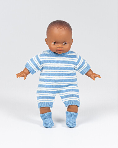Babies doll outfit Short jumpsuit and slippers  Natalys x Minikane