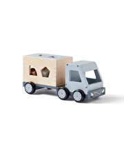 Wooden sorter truck Multicolored color  Kid's concept