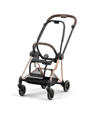 MIOS pushchair carrycot pack with rosegold frame Deep black color  Cybex