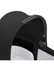 MIOS pushchair carrycot pack with rosegold frame Deep black color  Cybex