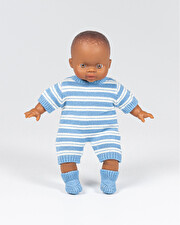 Babies doll outfit Short jumpsuit and slippers  Natalys x Minikane