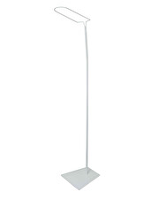Bed boom with base White color  Poyet Motte
