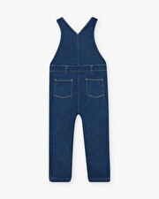 Long denim overalls Navy blue color Natalys