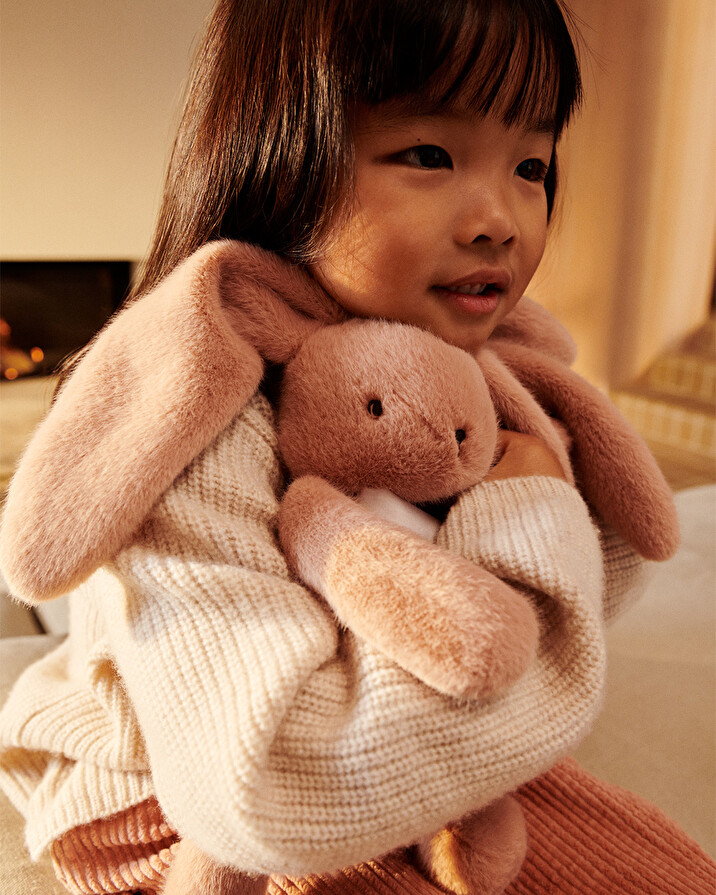 Berto rabbit plush toy Pink color  Liewood