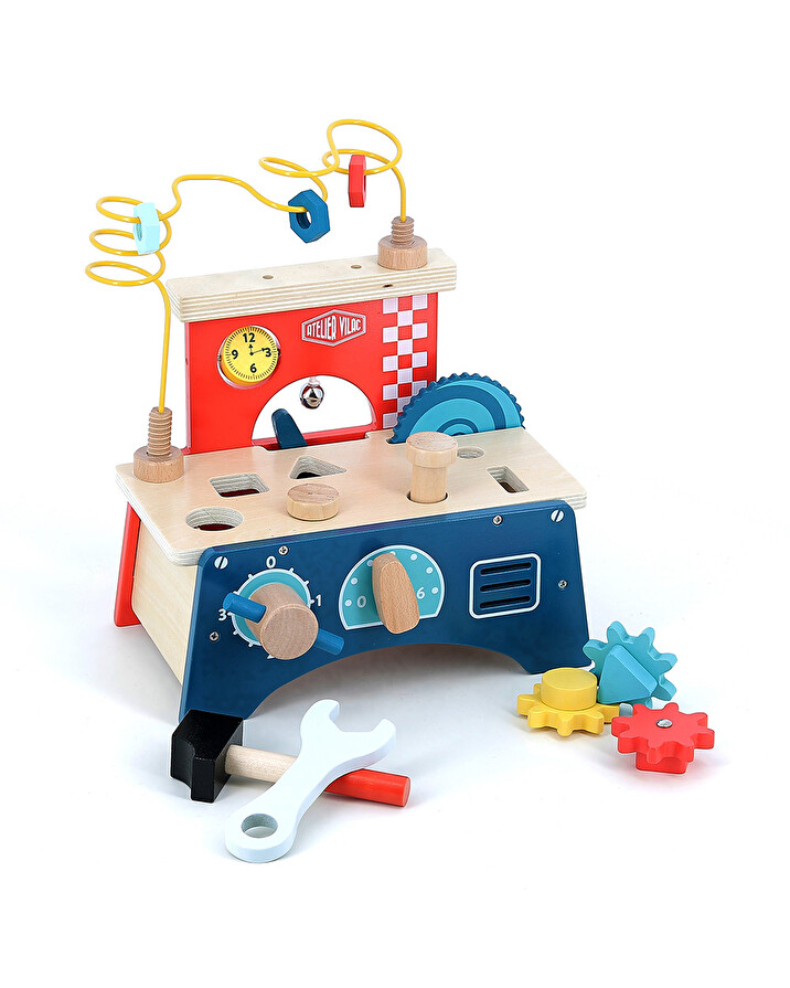 Multi-activity activity workbench Wooden  Vilac