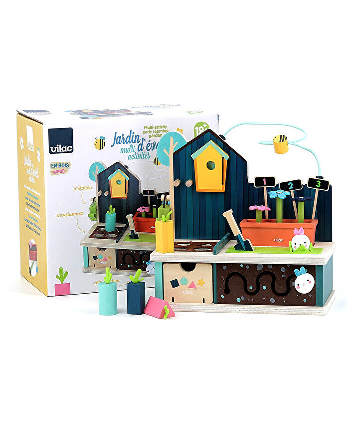 Multi-activity play garden Wooden Vilac