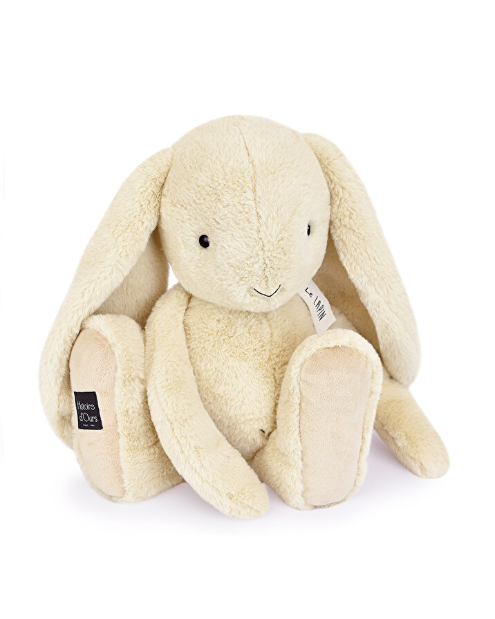 Rabbit soft toy 50 cm Vanilla color  Histoire d'Ours