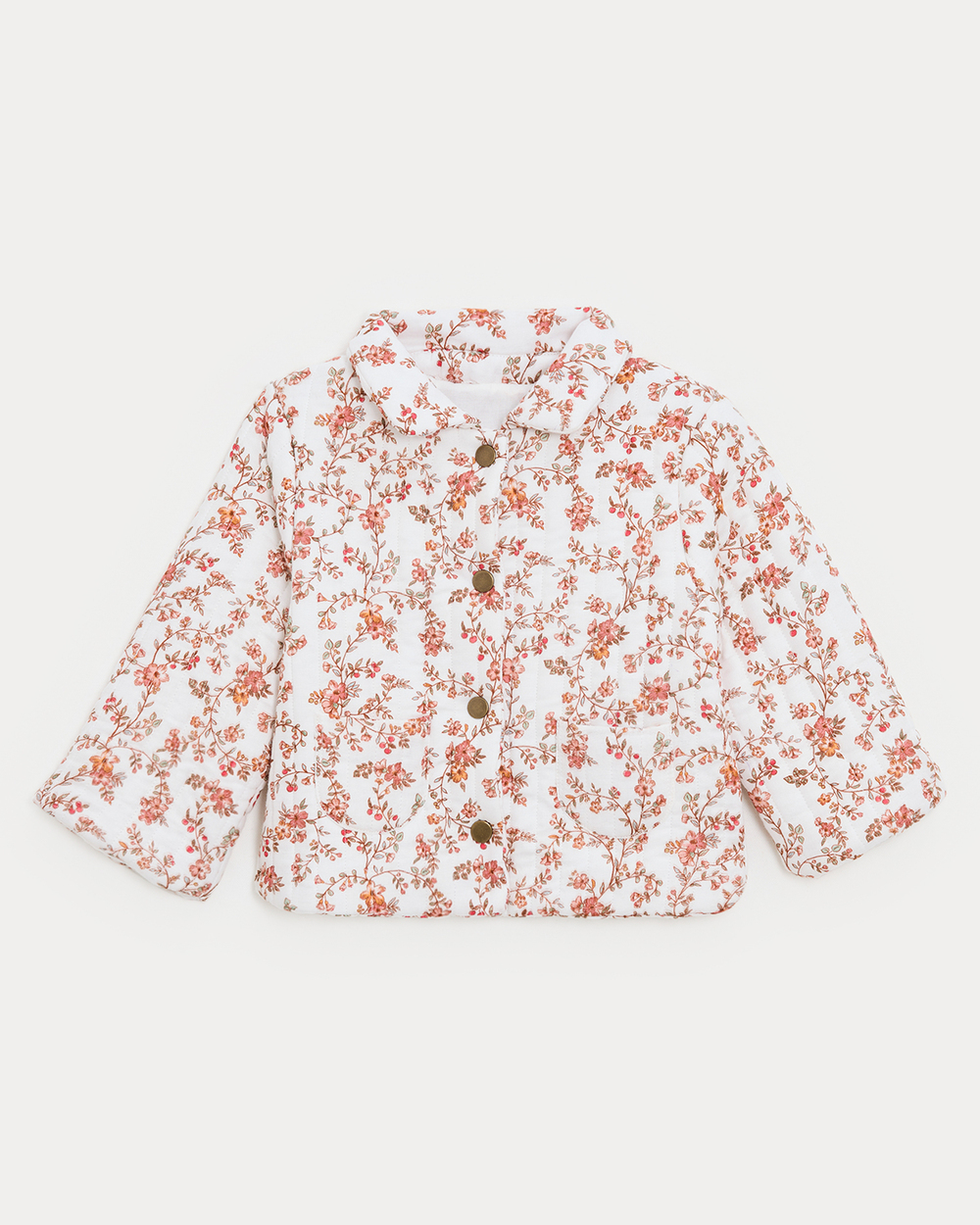 Janice quilted jacket Arabesque print Natalys