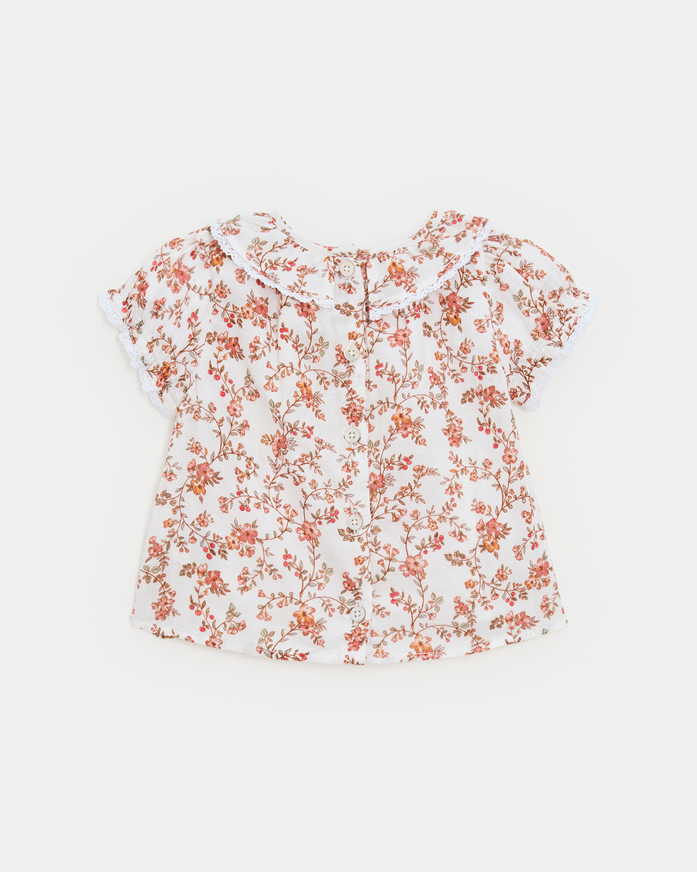 Thelma short-sleeved blouse Arabesque print  Natalys