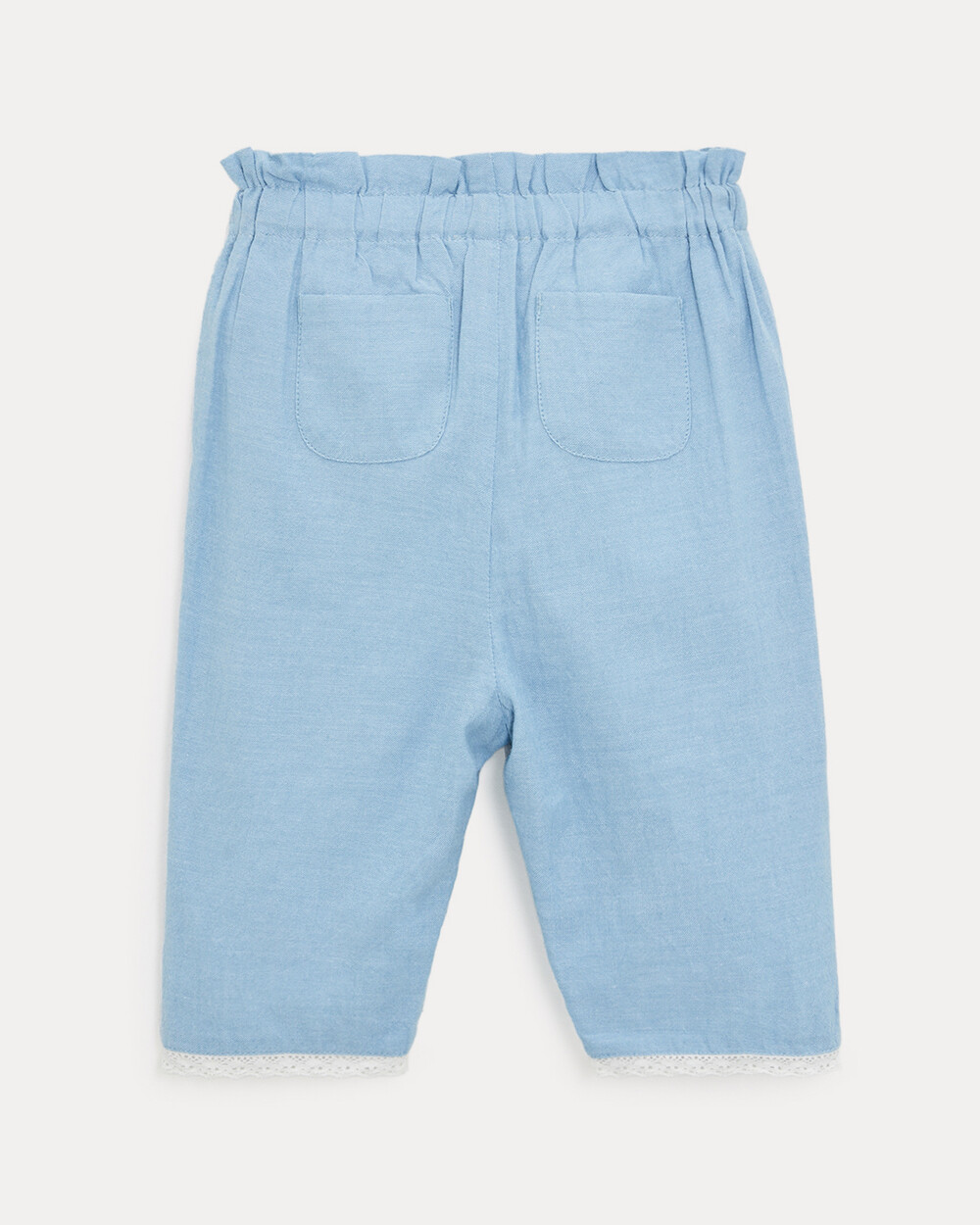 Paula chambray trousers Light blue colour  Natalys