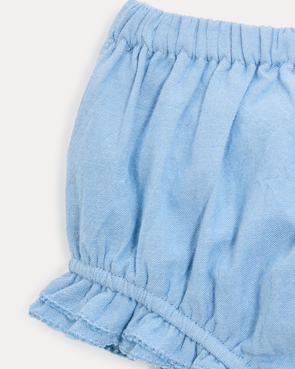Zelie chambray bloomer Light blue colour Natalys