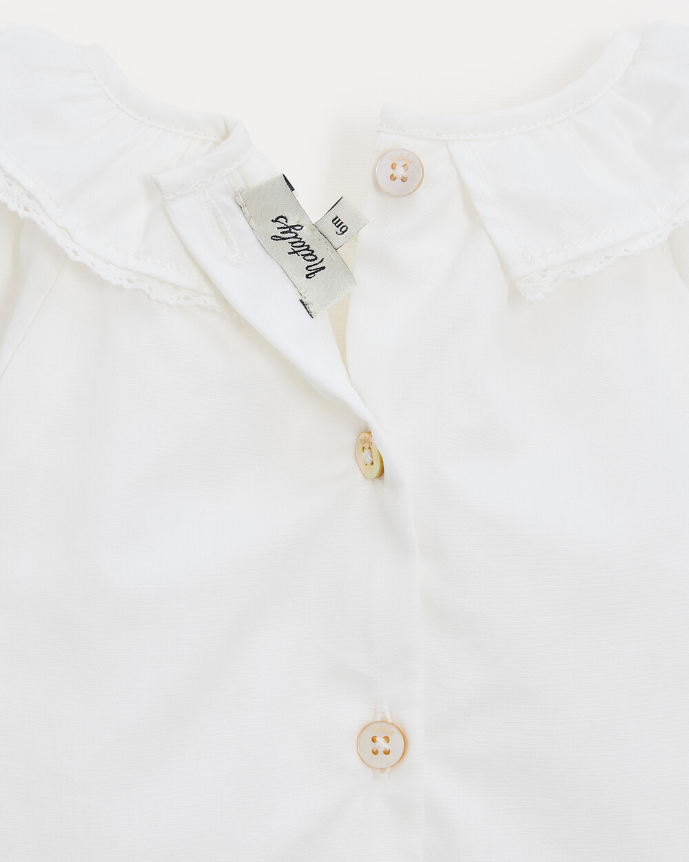 Adele long-sleeved blouse Off-white colour  Natalys