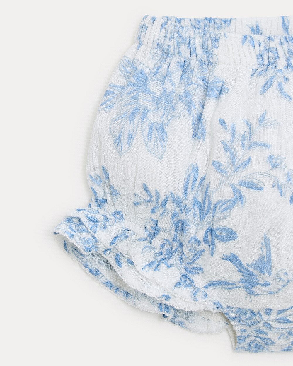 Zelie cotton gauze bloomer Porcelain print Natalys