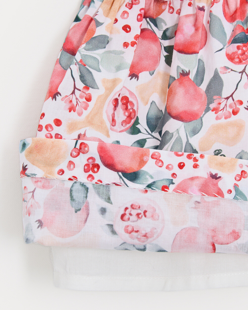 Eglantine sleeveless dress Pomegranate print  Natalys