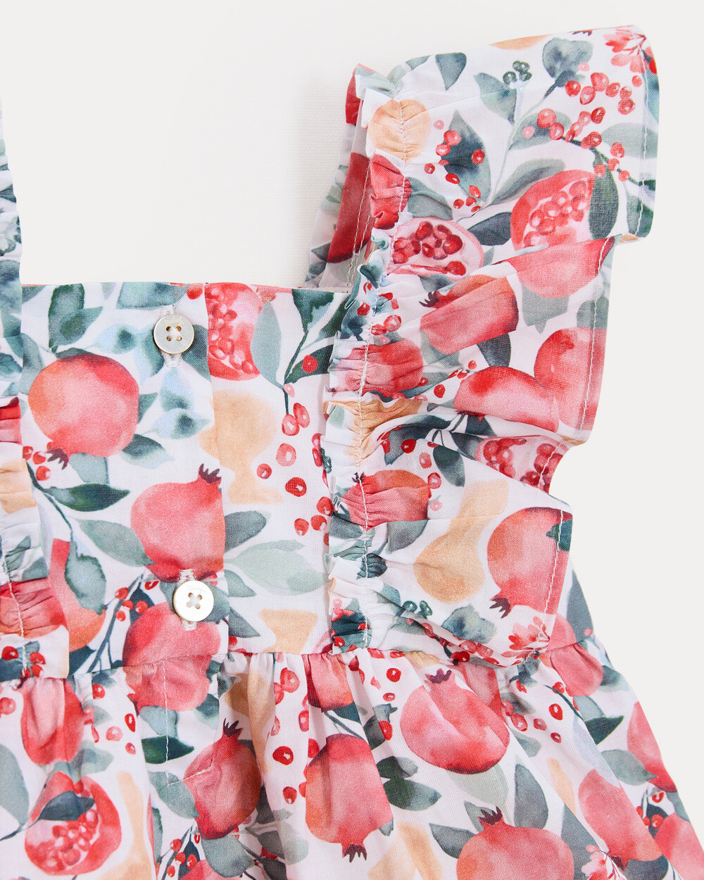 Eglantine sleeveless dress Pomegranate print  Natalys