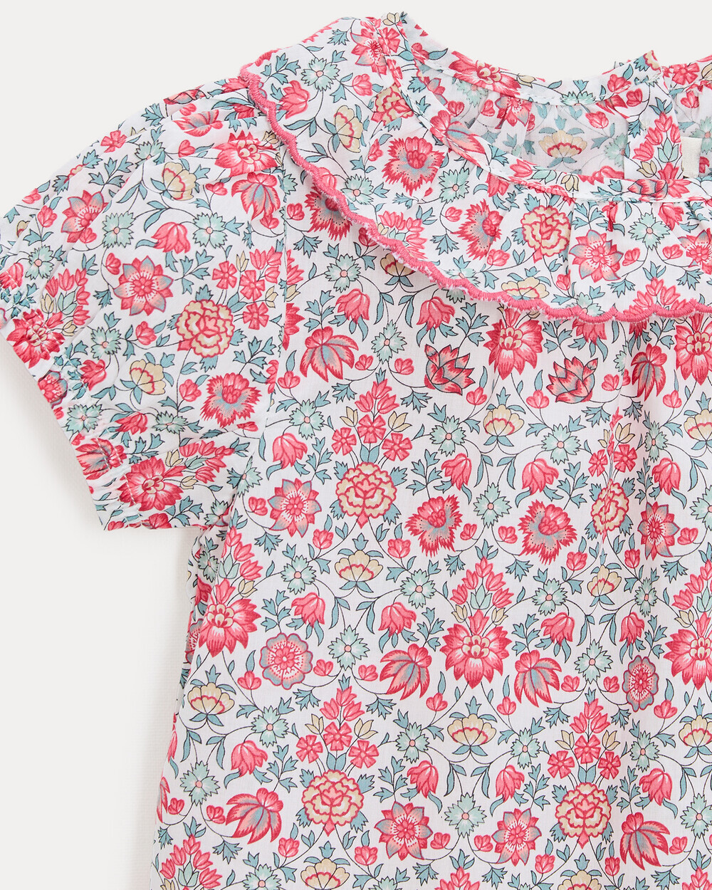Thelma short-sleeved blouse Liberty fabric Natalys