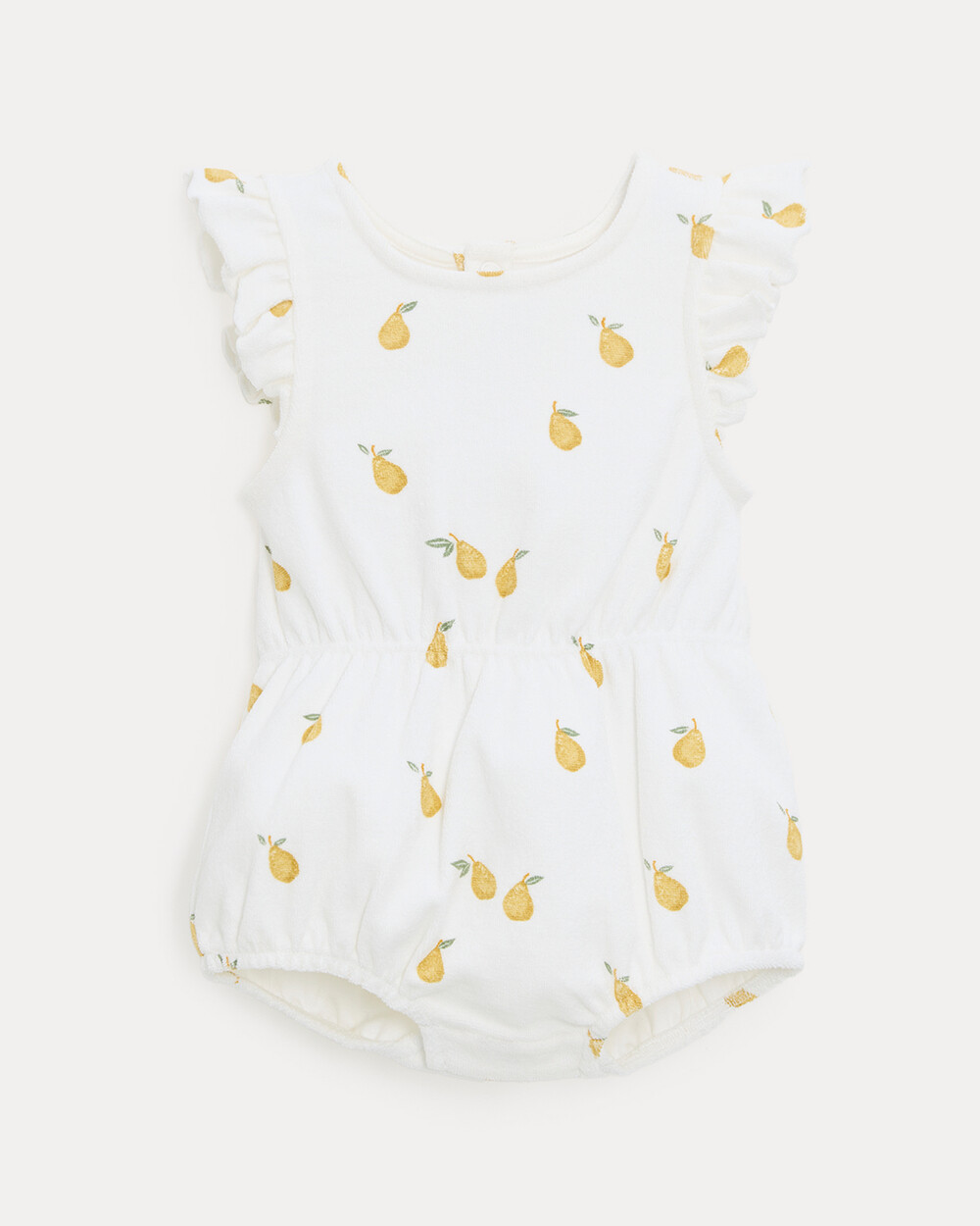 Albertine terry romper Pear print Natalys