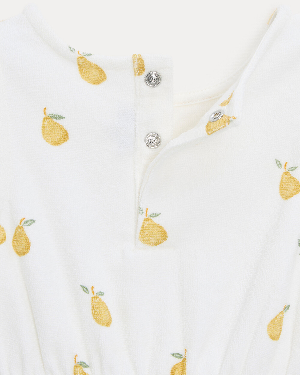 Albertine terry romper Pear print Natalys