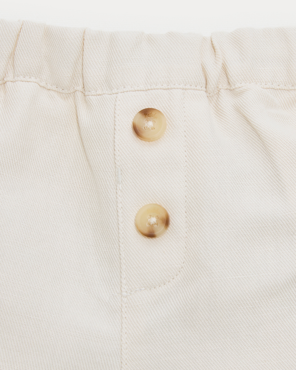 Noe twill shorts Beige colour Natalys
